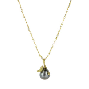 Lene Vibe Pearl Pendant with Carved Bird (Pendant Only) | Quadrum Gallery