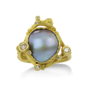 Lene Vibe Cortez Pearl Ring | Quadrum Gallery