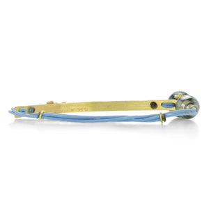 Lene Vibe 18k Textured Gold and Nylon Bracelet | Quadrum Gallery