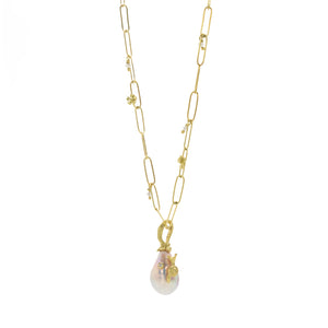 Lene Vibe Pearl Pendant with Snail (Pendant Only) | Quadrum Gallery