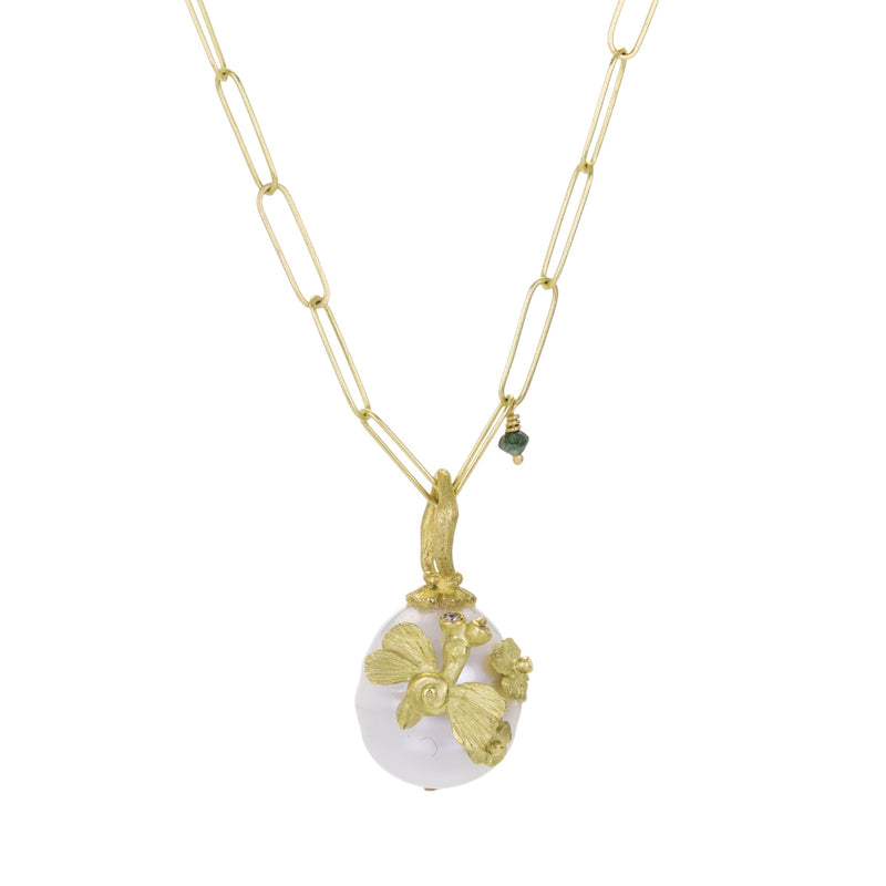 Lene Vibe South Sea Pearl with Winged Critter (Pendant Only) | Quadrum Gallery