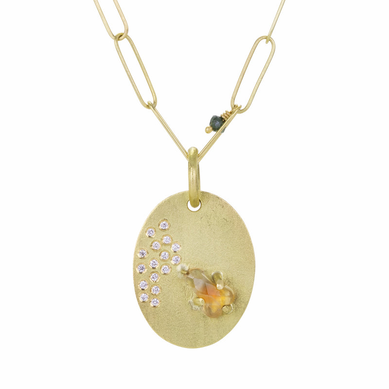 Lene Vibe Faceted Sapphire Phallus Charm (Pendant Only) | Quadrum Gallery