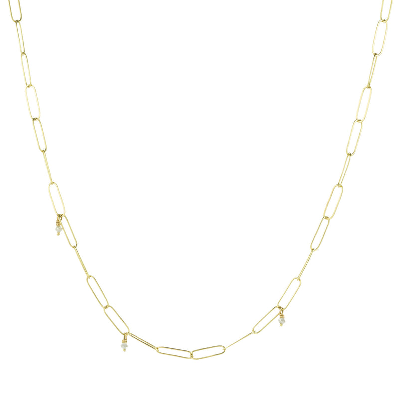 Lene Vibe 18" Popsicle Chain With Diamonds | Quadrum Gallery