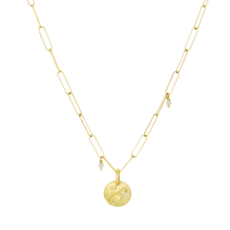 Lene Vibe Disc Pendant with Snail (Pendant Only) | Quadrum Gallery