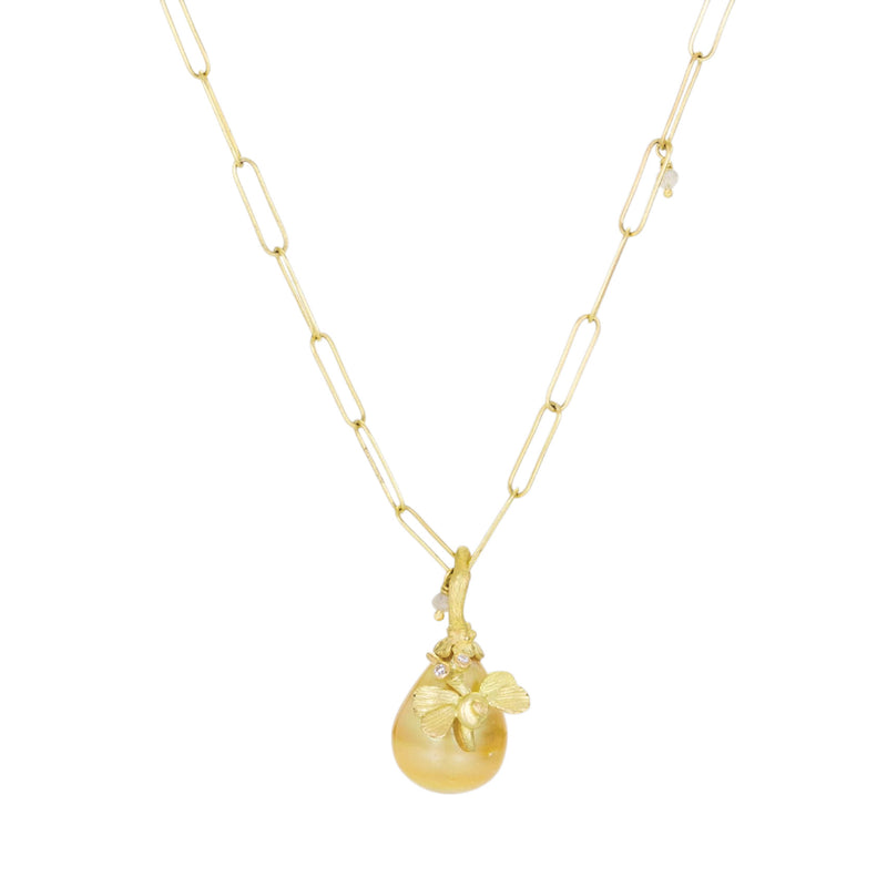 Lene Vibe Golden Pearl with Critter Pendant (Pendant Only) | Quadrum Gallery