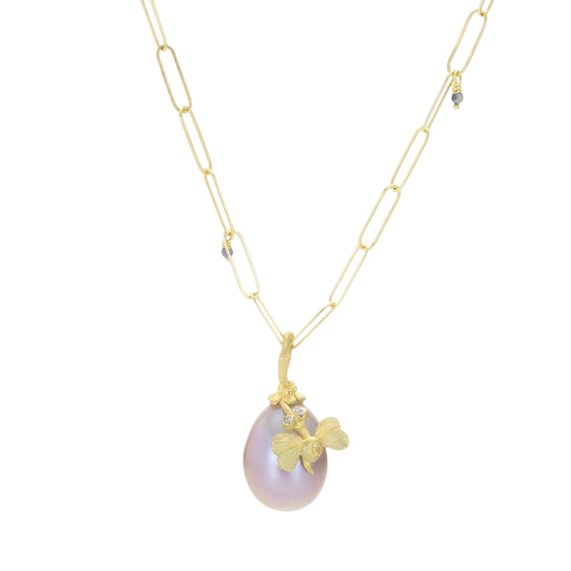 Lene Vibe Pink Pearl Critter Pendant (Pendant Only) | Quadrum Gallery
