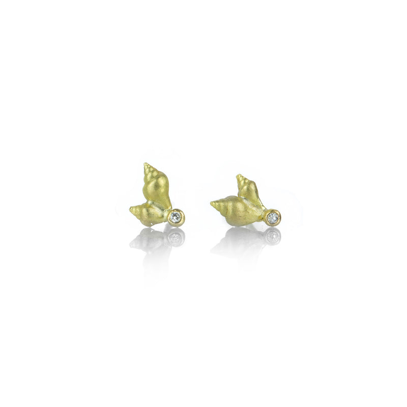 Lene Vibe Tiny Shell Studs | Quadrum Gallery