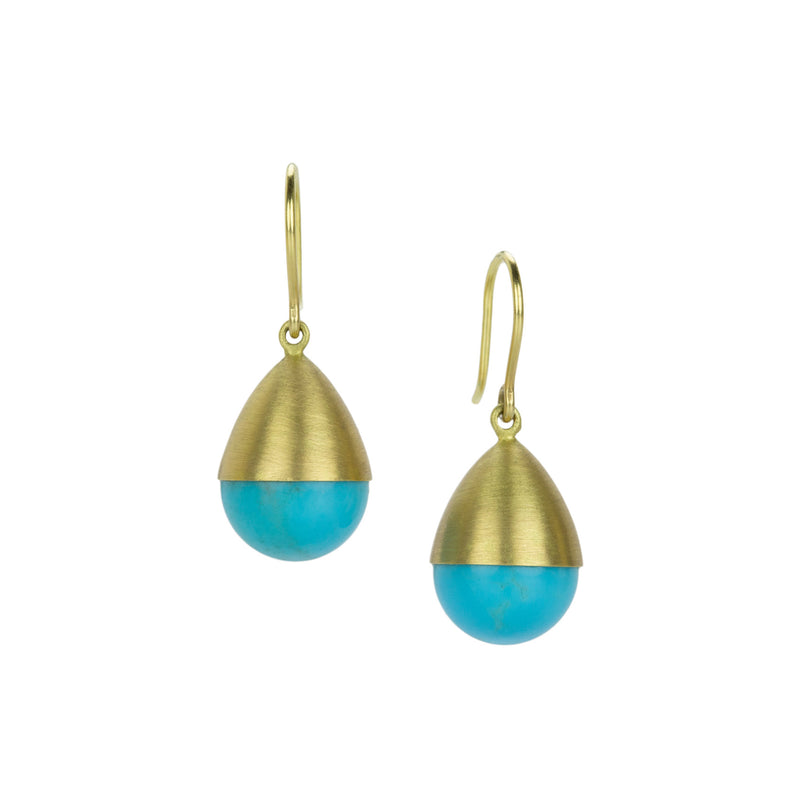 Mallary Marks  Turquoise Buoy Earrings | Quadrum Gallery