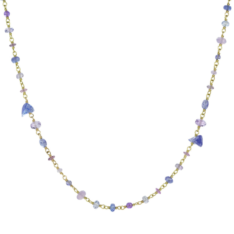 Mallary Marks  Purple Spun Sugar Necklace | Quadrum Gallery