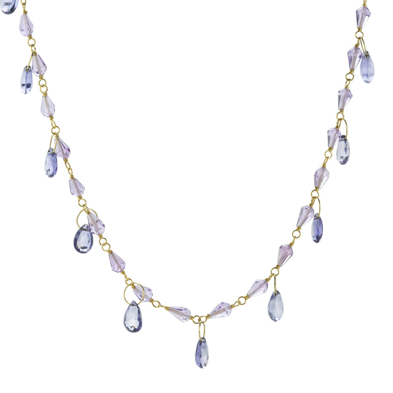 Mallary Marks Purple Spun Sugar Briolette Necklace | Quadrum Gallery
