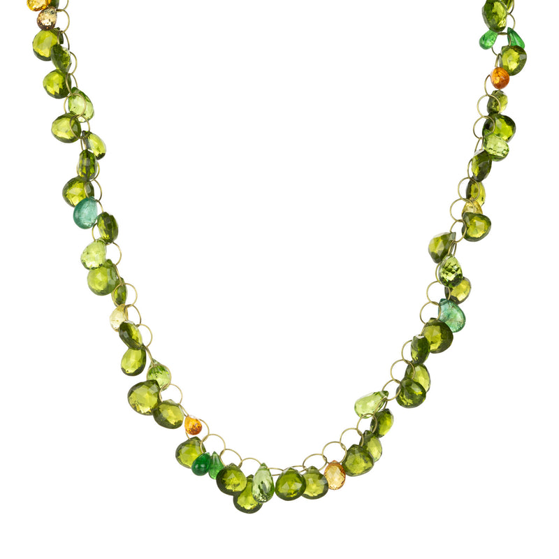 Mallary Marks 18k Multicolored Circus Briolette Necklace | Quadrum Gallery