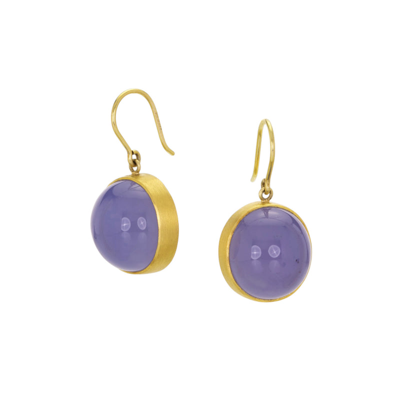Mallary Marks Chalcedony Hard Candy Earrings | Quadrum Gallery
