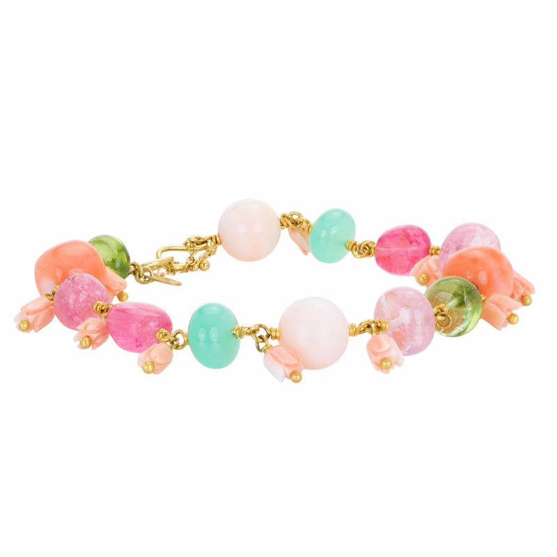 Mallary Marks Large Multicolored Gemstone Bracelet | Quadrum Gallery
