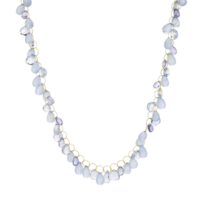 Mallary Marks Aquamarine Circus Briolette Necklace | Quadrum Gallery