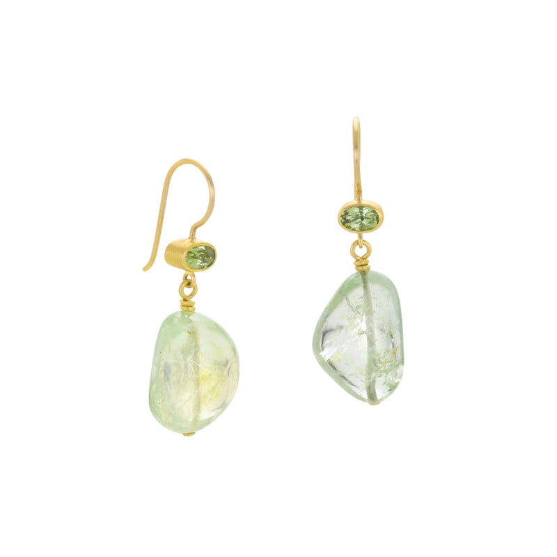 Mallary Marks Peridot and Tourmaline Apple & Eve Earrings | Quadrum Gallery