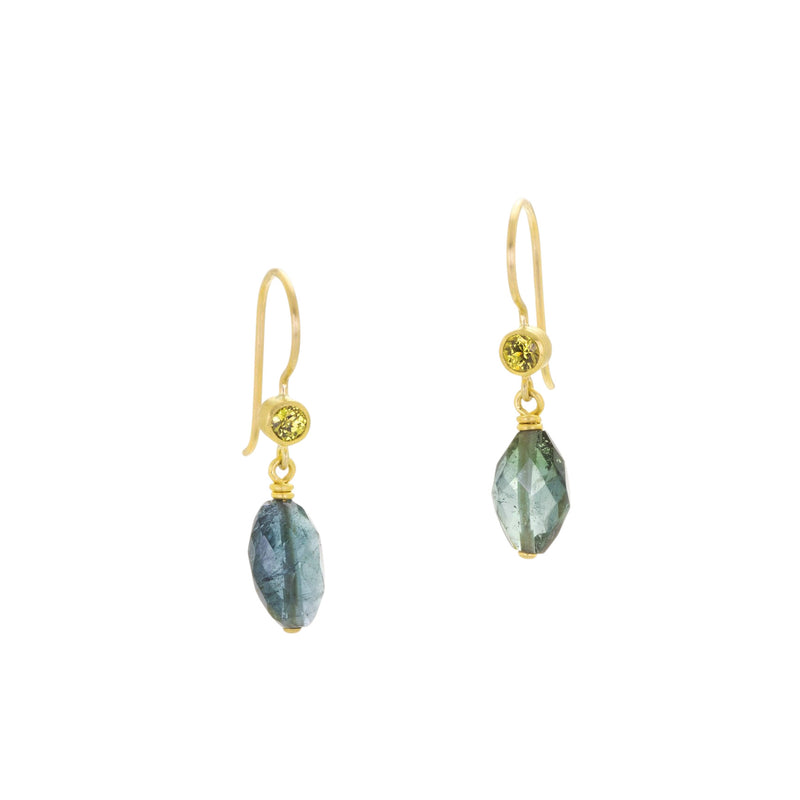 Mallary Marks Garnet and Tourmaline Apple & Eve Earrings | Quadrum Gallery