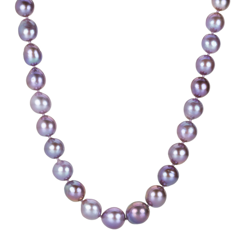 Maria Beaulieu Purple Freshwater Pearl Necklace | Quadrum Gallery