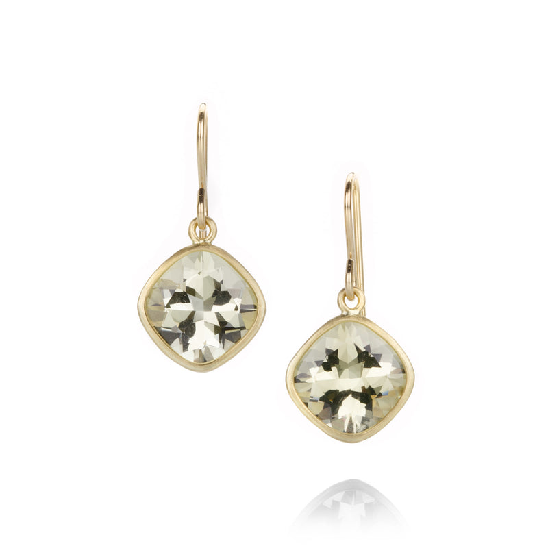 Maria Beaulieu Pale Citrine Drop Earrings | Quadrum Gallery