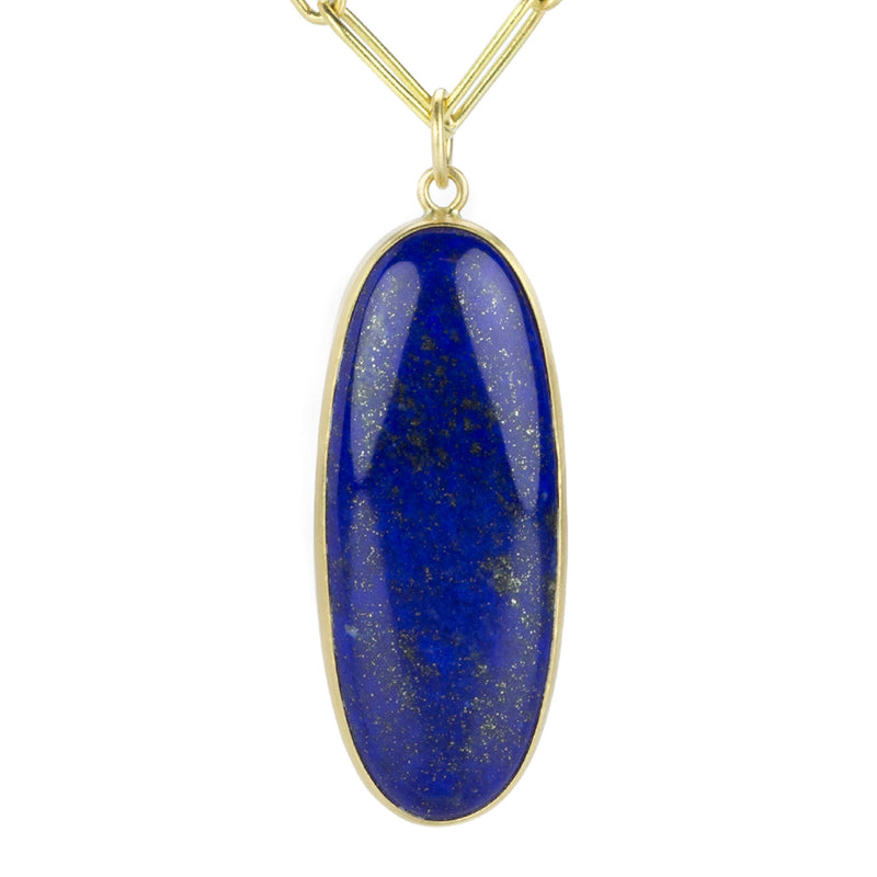 Maria Beaulieu Oval Lapis Pendant (Pendant Only) | Quadrum Gallery
