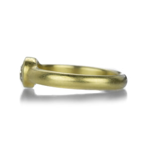 Maria Beaulieu Oval Clear Rose Cut Diamond Ring | Quadrum Gallery