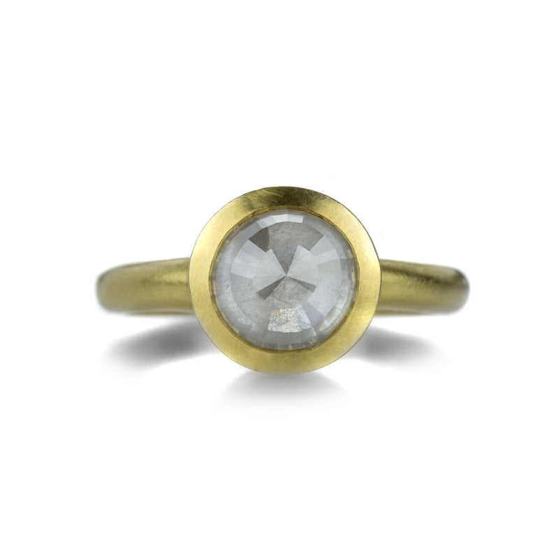 Maria Beaulieu Rose Cut Lunar Diamond Ring | Quadrum Gallery