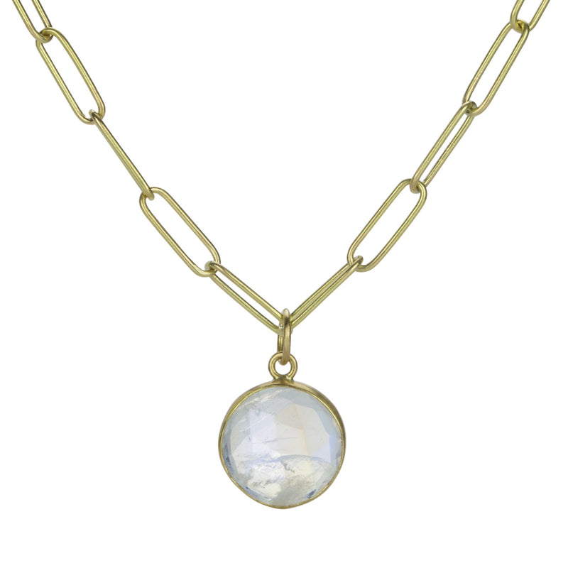 Maria Beaulieu 18k Bezel Set Moonstone Pendant (Pendant Only) | Quadrum Gallery