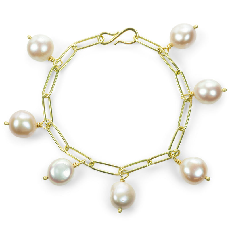 Maria Beaulieu 18k Pink Pearl Bracelet | Quadrum Gallery