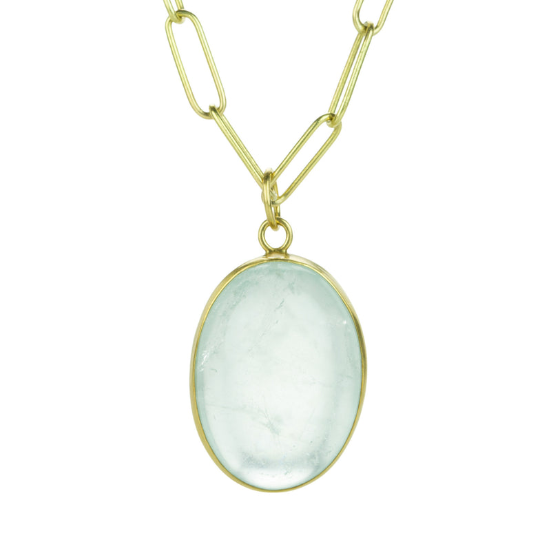 Maria Beaulieu Aquamarine Pendant with Flash (Pendant Only) | Quadrum Gallery