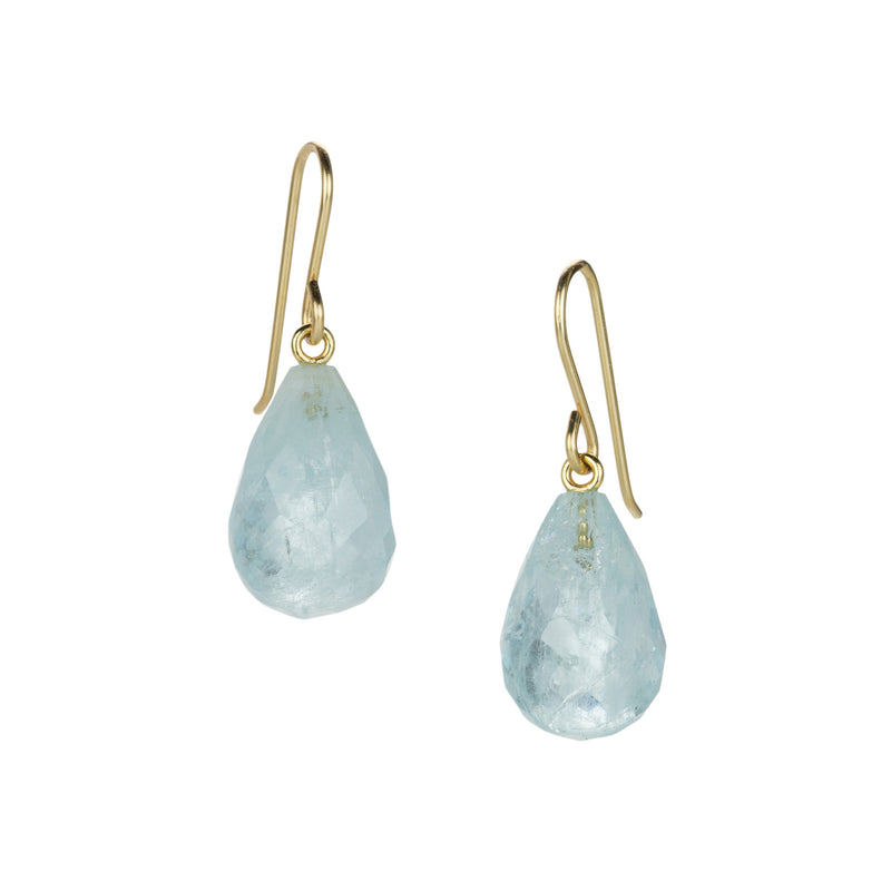 Maria Beaulieu 18k Faceted Aquamarine Drop Earrings | Quadrum Gallery