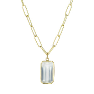 Maria Beaulieu Rectangular Moonstone Pendant (Pendant Only)  | Quadrum Gallery