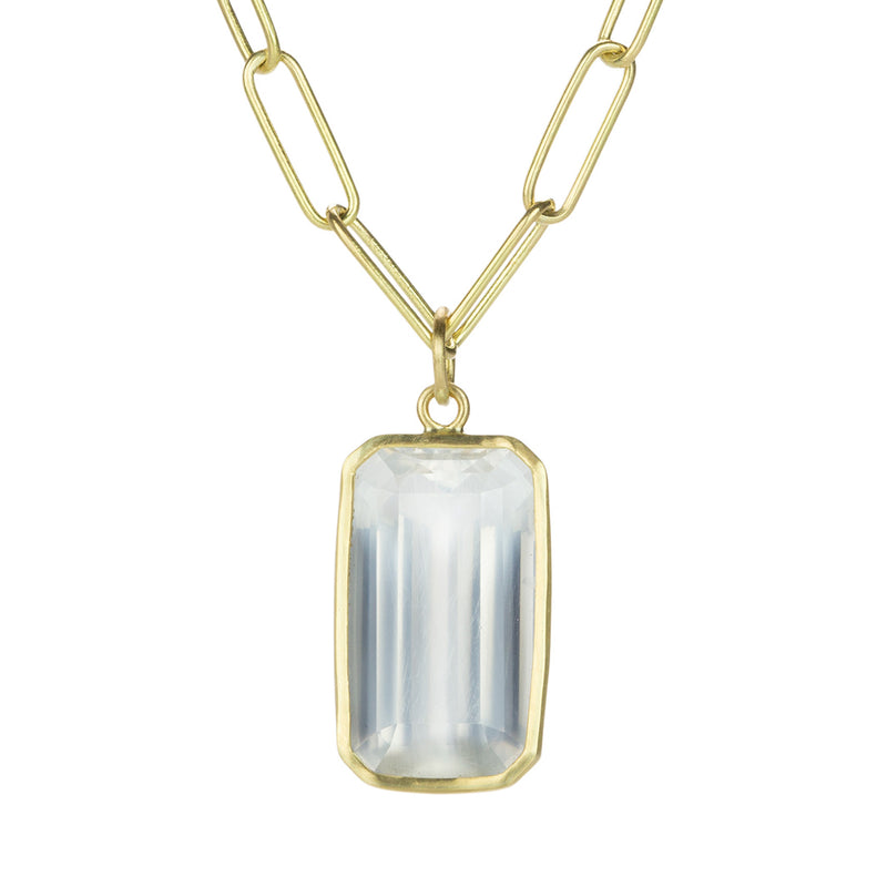 Maria Beaulieu Rectangular Moonstone Pendant (Pendant Only)  | Quadrum Gallery