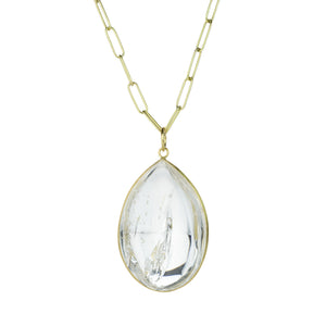 Maria Beaulieu 18k Large Enhydro Quartz Pendant (Pendant Only) | Quadrum Gallery