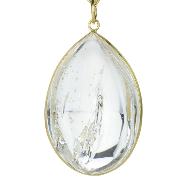 Maria Beaulieu 18k Large Enhydro Quartz Pendant (Pendant Only) | Quadrum Gallery