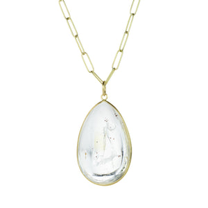 Maria Beaulieu 18k Enhydro Pendant with Hematite (Pendant Only) | Quadrum Gallery