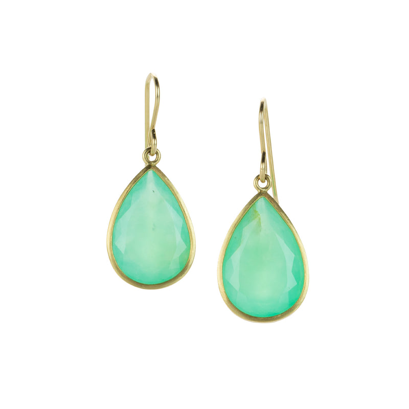 Maria Beaulieu Australian Chrysoprase Drop Earrings | Quadrum Gallery