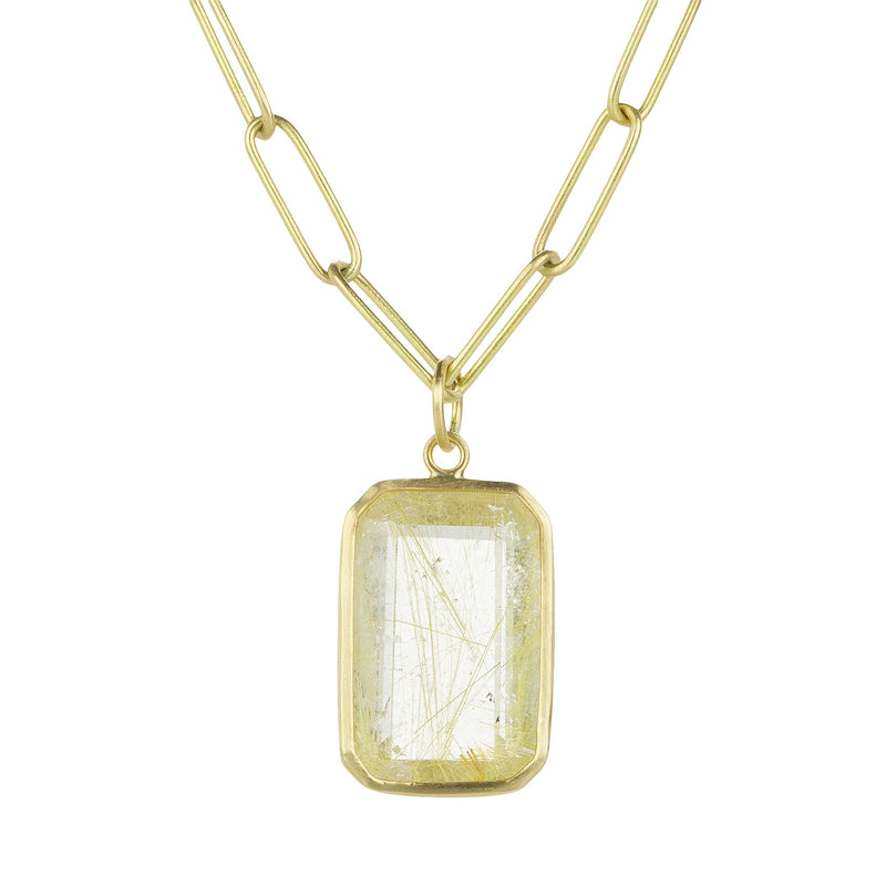 Maria Beaulieu Golden Rutile Quartz Pendant (Pendant Only) | Quadrum Gallery