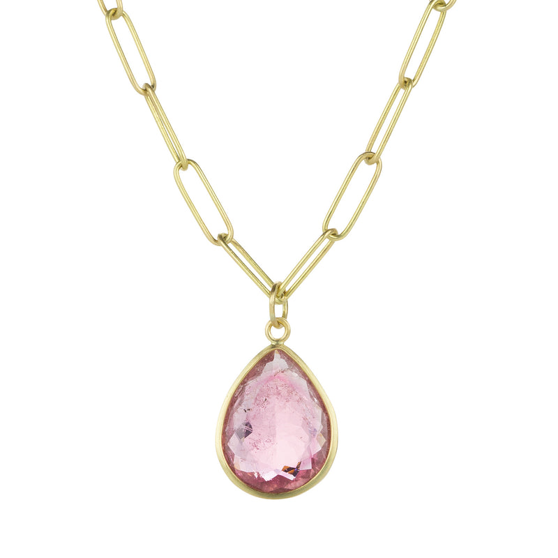 Maria Beaulieu Pear Pink Tourmaline Pendant (Pendant Only) | Quadrum Gallery