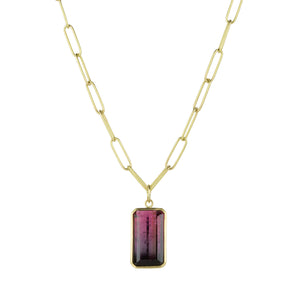 Maria Beaulieu Rubellite Purple Blue Pendant (Pendant Only) | Quadrum Gallery