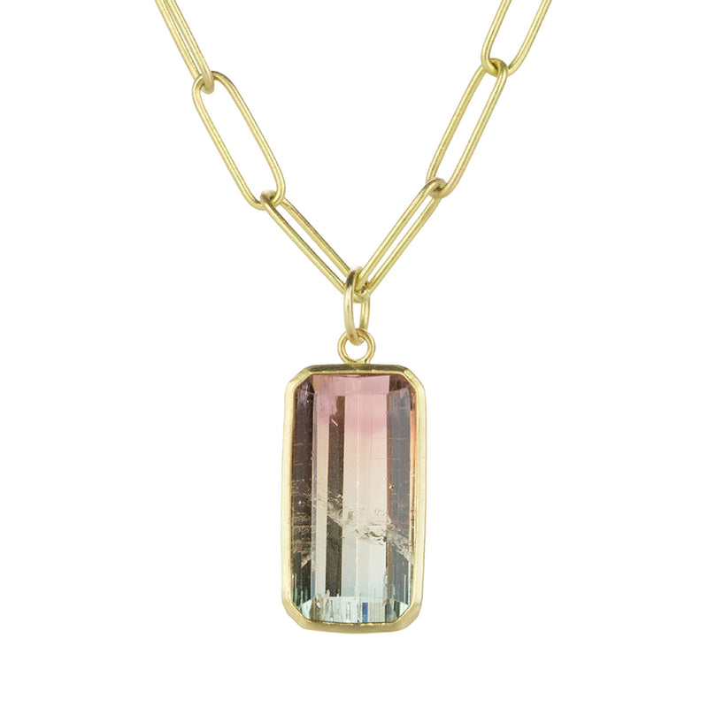 Maria Beaulieu Pink to Green Tourmaline Pendant (Pendant Only) | Quadrum Gallery