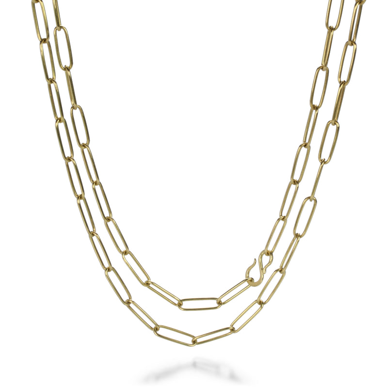 Maria Beaulieu 18k Heavyweight Chain- 18" | Quadrum Gallery