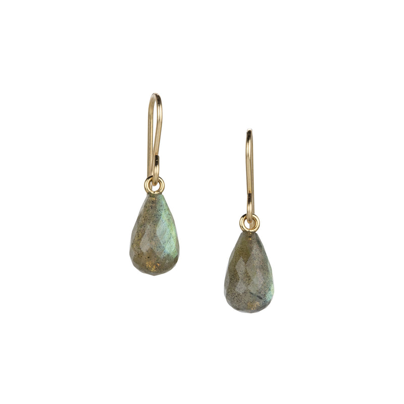 Maria Beaulieu Labradorite Faceted Drop Earrings | Quadrum Gallery