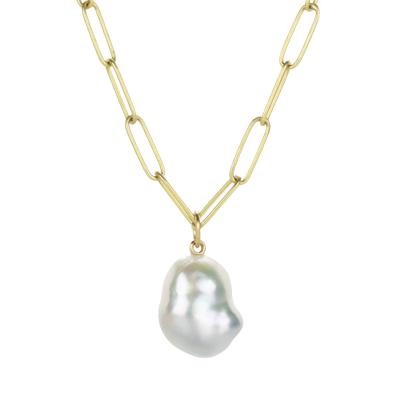 Maria Beaulieu White Gray South Sea Pearl Pendant (Pendant Only) | Quadrum Gallery