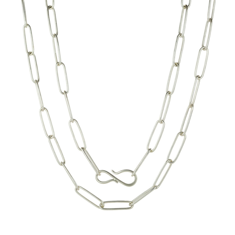 Maria Beaulieu 22" X Heavyweight Silver Chain | Quadrum Gallery