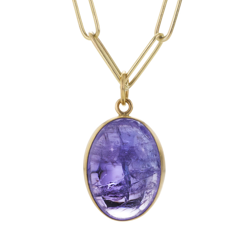 Maria Beaulieu Tanzanite Cabochon Pendant (Pendant Only) | Quadrum Gallery