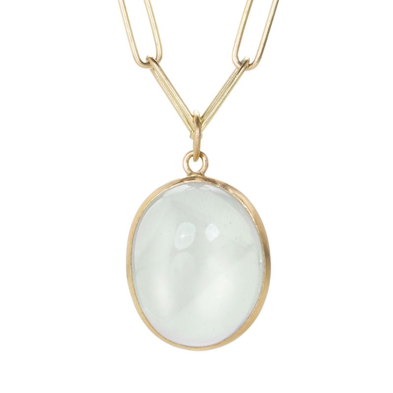 Maria Beaulieu 18k Green Moonstone Pendant (Pendant Only) | Quadrum Gallery
