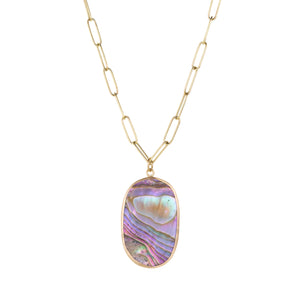 Maria Beaulieu Abalone Slice Pendant (Pendant Only) | Quadrum Gallery