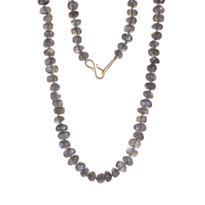 Maria Beaulieu Labradorite Pebble Beaded Necklace | Quadrum Gallery