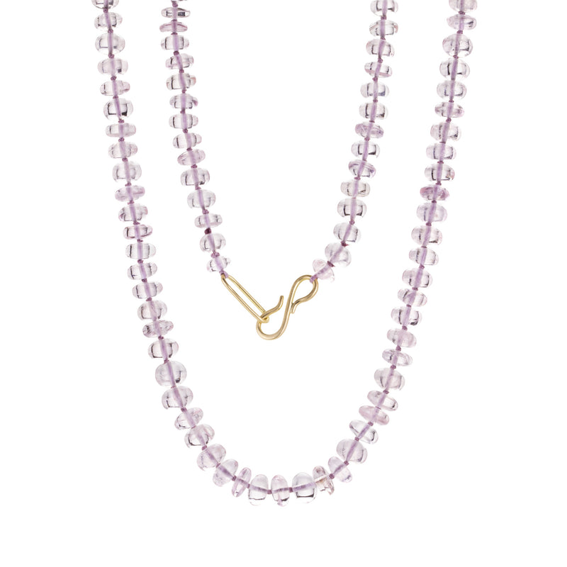 Maria Beaulieu Morganite Beaded Necklace | Quadrum Gallery