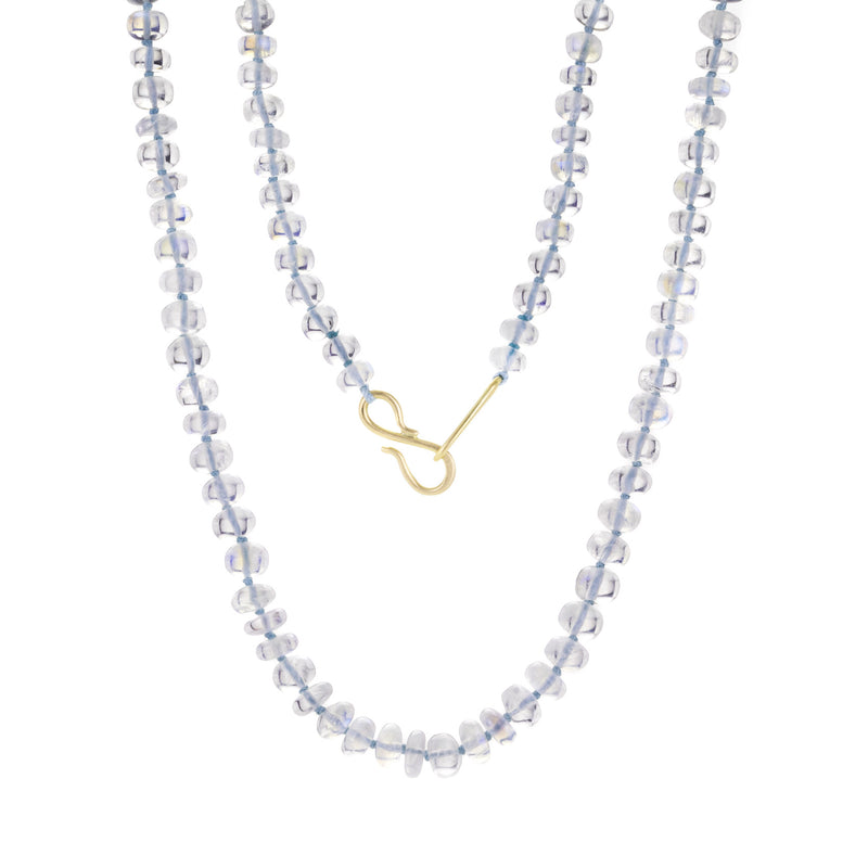 Maria Beaulieu Moonstone Beaded Necklace | Quadrum Gallery