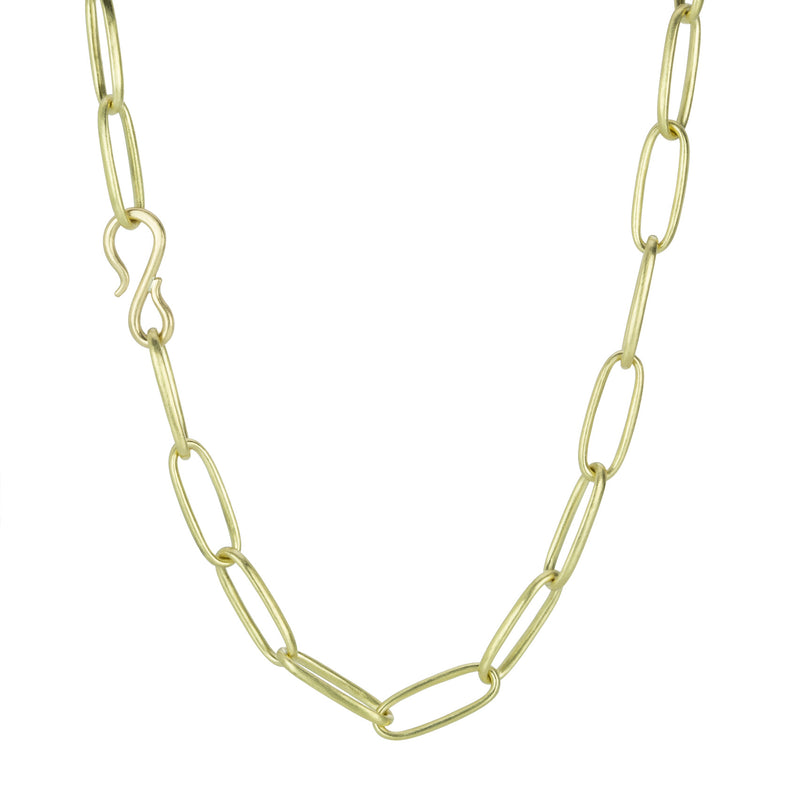Maria Beaulieu XXX Heavyweight Gold Necklace 16" | Quadrum Gallery